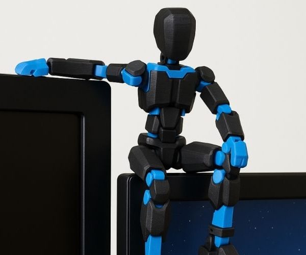 FlexBot Hareketli Robot Figürü